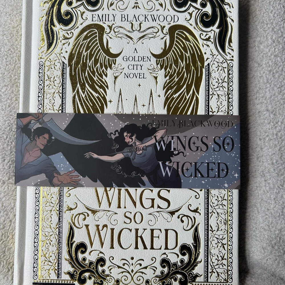Wings So Wicked Hardcover Bookish Box edition